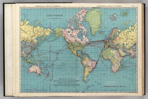 World On Mercator's Projection. - David Rumsey Historical Map Collection