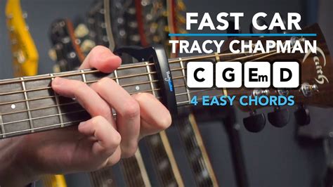 Tracy Chapman 'Fast Car' – Simple Chords Only Guitar Tutorial | Guitar ...