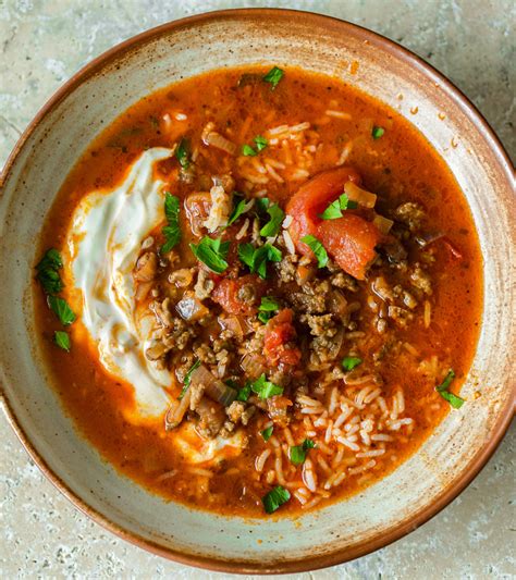 Moroccan Beef Mince Stew - smoked paprika, yoghurt and mint