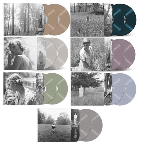 Taylor Swift Folklore Vinyl In The Trees [ Limited - Deluxe Edition ] , Hobbies & Toys, Music ...