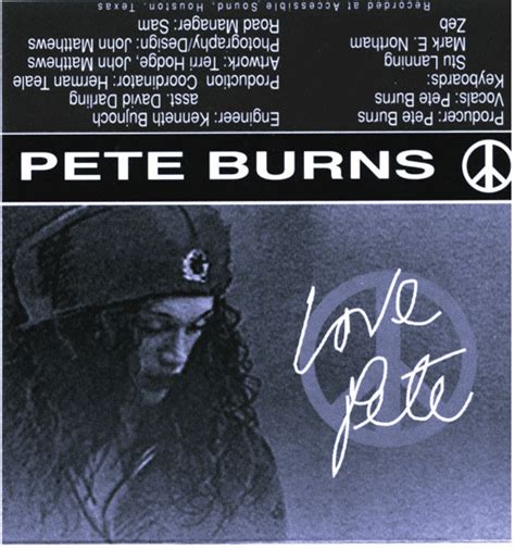 Pete Burns - Love, Pete (Cassette, Album) | Discogs