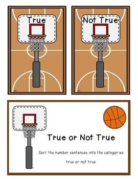 Basketball Math Centers-FREEBIE by Renee Dooly | TpT