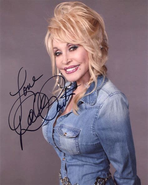 Dolly Rebecca Parton Autograph | signed photographs