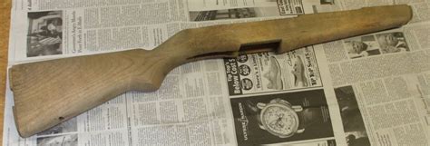 Re-Finishing the M1 Garand Stock