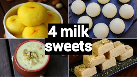 4 simple milk sweet recipes | simple milk dessert recipes | instant milk dessert recipes – Easy ...