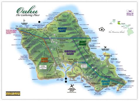 Oahu Map Printable | Printable Maps