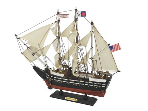 Buy Wooden Charles W. Morgan Model Whaling Boat 15in - Model Ships