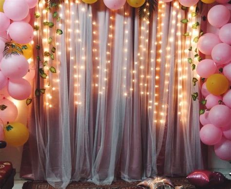 Birthday Backdrop | Birthday backdrop, Birthday decorations at home ...