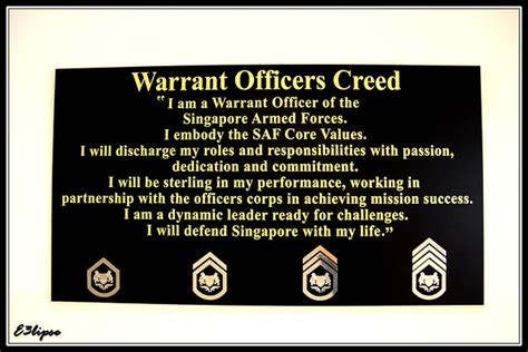 AOH 09 : Warrant Officer's Creed | Explore e3lipse's photos … | Flickr ...