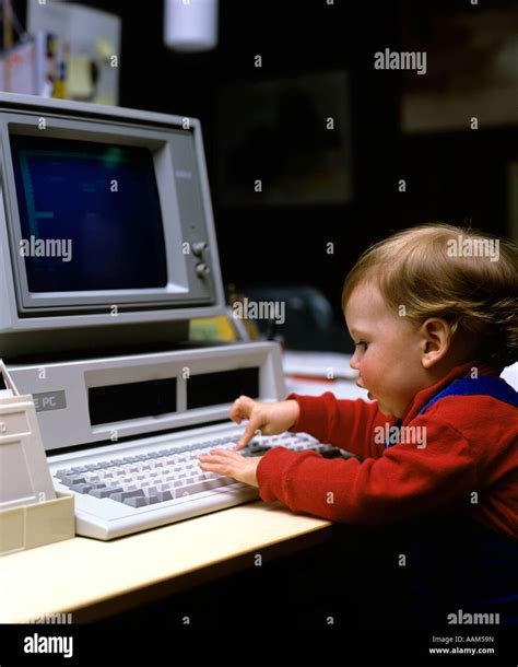 Early ibm computers hi-res stock photography and images - Alamy