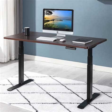 Buy SMAX Electric Standing Desk Dual Motor Adjustable Height Desk Seamless Desktop 3-Stage ...