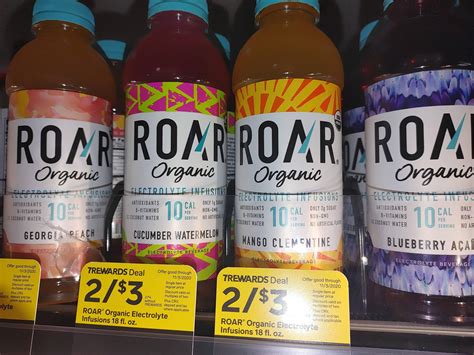 New(?!) ROAR organic flavors(18oz PET bottle) : r/ToFizzOrNotToFizz