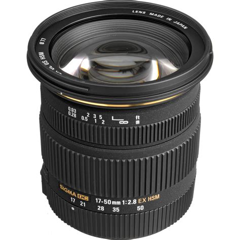 Sigma 17-50mm f/2.8 EX DC HSM Zoom Lens for Pentax DSLRs 58C109