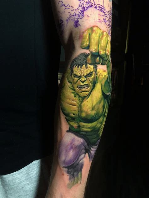 Hulk Tattoo Drawing