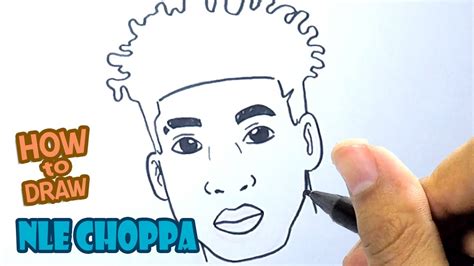 Nle Choppa Drawing How To Draw Nle Choppa Step By Step Youtube | Images ...