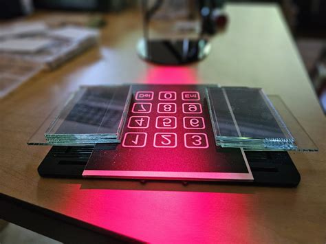 Monday – Make a Hologram: Holographic Keypad with FLOATING NUMBERS ...