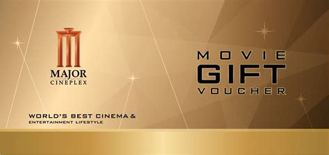 Promotions| Major Cineplex Movie Gift Voucher