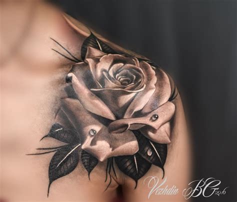 rose tattoo black and white More | TATOUAGE | Pinterest | Tatuajes, Rosas and Tatuaje arbol