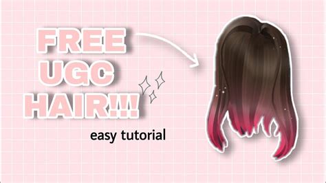 Free Ugc Hair Roblox 2024 - Katey Cacilie