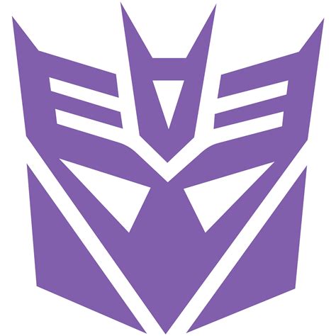 Decepticon Symbol Purple