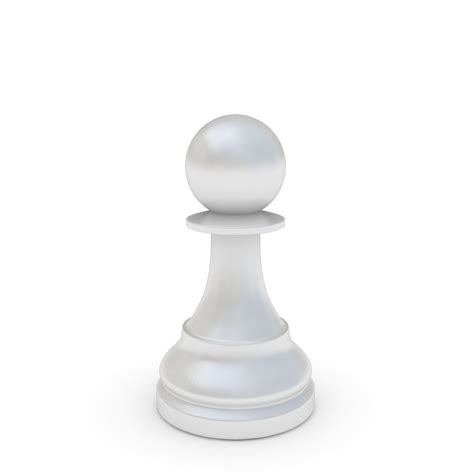 Chess Pieces - Pawn white 3D model | CGTrader