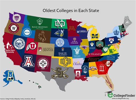 Map Of United States Universities - Alvina Margalit