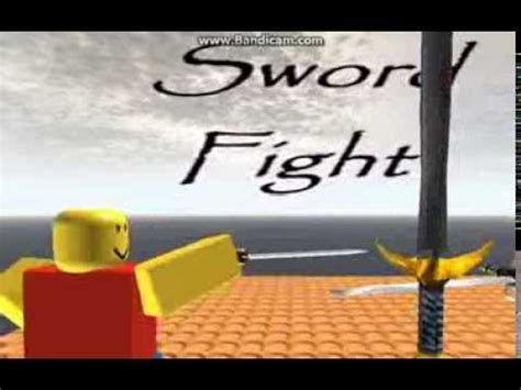 ROBLOX - Classic Sword Fight! - YouTube