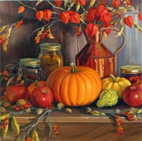 Autumn Harvest | Autumn Harvest - 2011 | Fruit painting, Autumn art ...