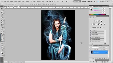 Adobe Photoshop Clipping Mask Tutorial - YouTube