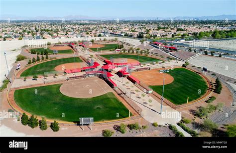 Baseball field aerial view hi-res stock photography and images - Alamy