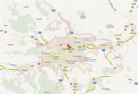 Cluj Napoca Map