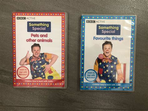 2 x Mr Tumble ‘Something Special’ DVDs uses Makaton British Sign language BBC, Music & Media ...