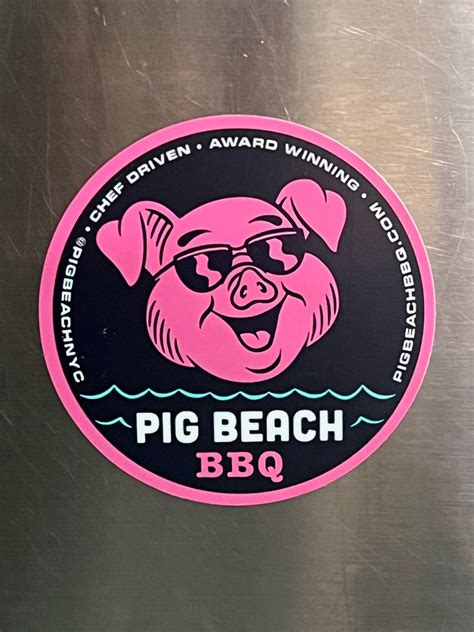 3” Refrigerator Magnet – Pig Beach Store