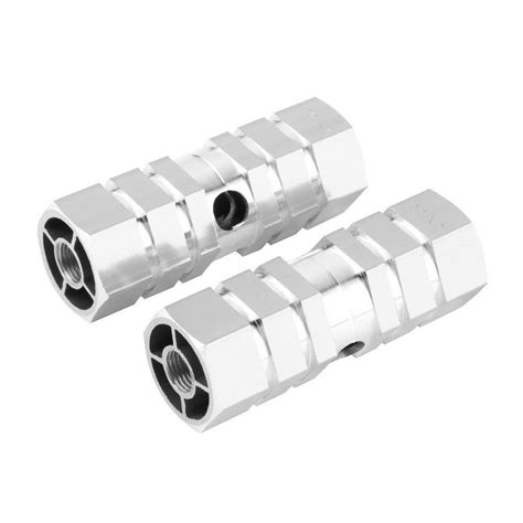 New 2pcs Bicycle Foot Pegs 1 Pair Aluminum Alloy Pegs Bike Cycling Bicycle Rear Stunt Foot Peg ...