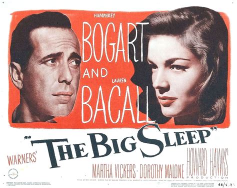 THE BIG SLEEP POSTER 11x14 inches HUMPHREY BOGART LAUREN BACALL BOGIE ...