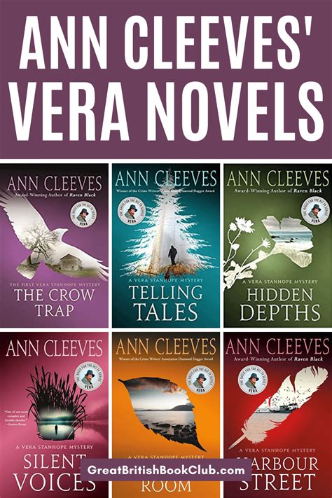 All of Ann Cleeves' DI Vera Stanhope Books in Order - Great British ...