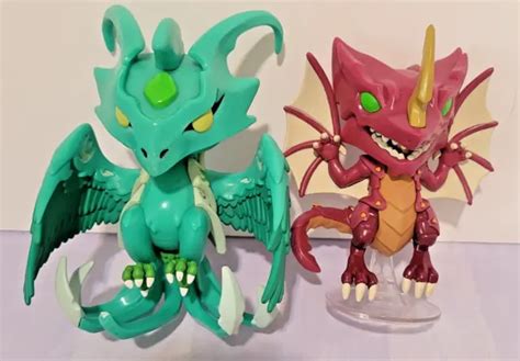 FUNKO POP ANIMATION Bakugan DRAGONOID 966 & SKYRESS 968 Vinyl Figure ...