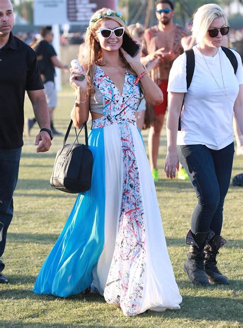 PARIS HILTON at Coachella Valley Music Festival, Day 3 – HawtCelebs