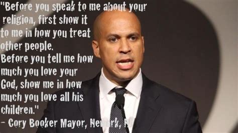 Cory Booker On Religion Quotes. QuotesGram