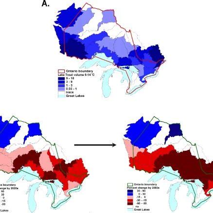 Regional differences in current and future amounts of lake trout... | Download Scientific Diagram