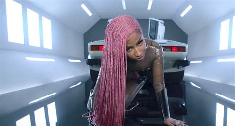 Nicki Minaj's "Motorsport" Pink Braids | POPSUGAR Beauty