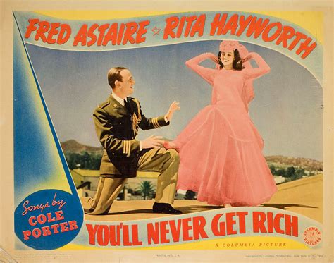 You'll Never Get Rich Original 1941 U.S. Scene Card - Posteritati Movie Poster Gallery