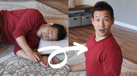 Hunchback posture correction while you are SLEEPING?! — Taro Iwamoto