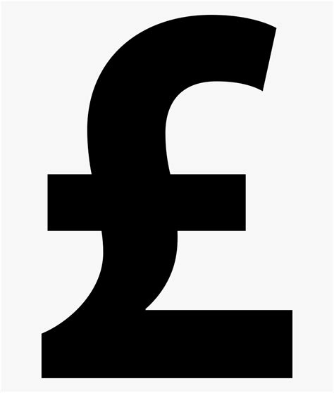 Pound Currency Bold Symbol - Pound Sign Png , Free Transparent Clipart ...