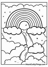 64 Rainbow Coloring Pages 100% Free Printables sketch template