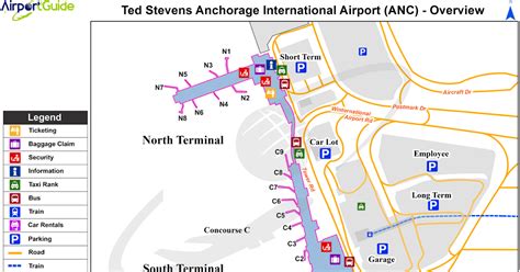 Map Of Anchorage Airport