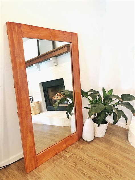 DIY Oversized Mirror Frame | Affordable Home Decor Makeover