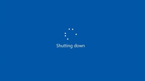 Change shutting down screen color to black - Windows 10 Forums