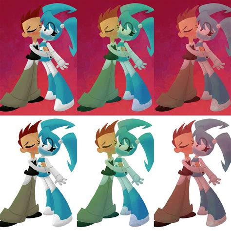 mlaatr brad x jenny all versions by Vanispee on DeviantArt