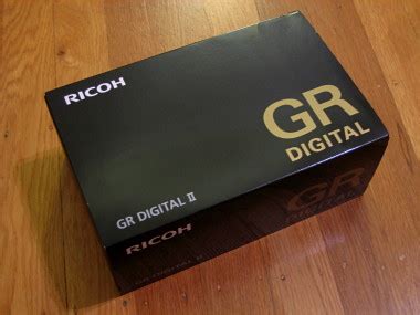 Unboxing the Ricoh GR Digital II - Justinsomnia